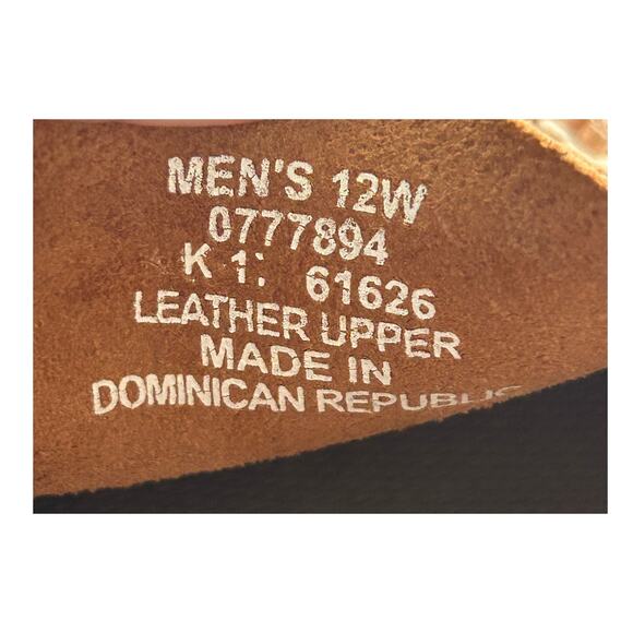 Sperry Authentic Original 2-Eye Boat Shoe Slip On Royal Brown Leather Mens 12W - Picture 7 of 11